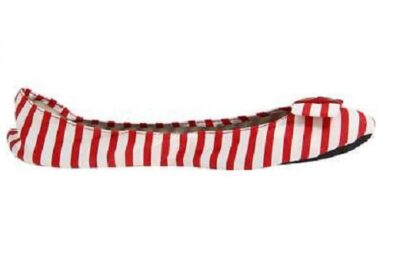 Footzyrolls Candy Striper Red