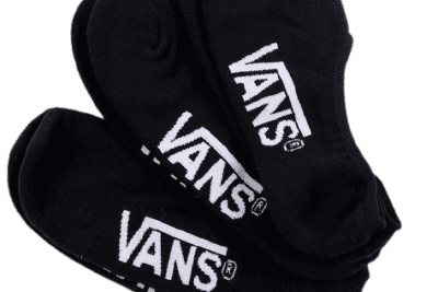 VANS STOPKI 3PAK CZARNE VN000 TTBLK 4907 1200